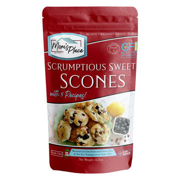 MomS Place Gluten-Free Scflavor Blendptious Sweet Scone Mix With 5 Recipes  Quick & Easy  Nut-Free  Dairy-Free & Soy-Free  8 Servings  15.3 Oz