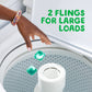 Gain Flings Ultra Oxi Laundry Detergent Pacs, 60 Count, Waterfall Delight Scent, 3-In-1, He Compatible