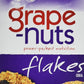 Grape-Nuts Cereal, Flakes, 18 oz, (pack of 3)