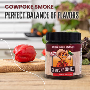 Cornaby'S Cowpoke Smoke Relish In A Jar Sweet And Spicy Candied Jalapeno Peppers Plant-Based Non-Gmo Gluten-Free Gourmet Relish