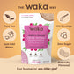 Waka Instant Green Tea Mix, Raspberry Flavored, 100% Tea Leaves, Unsweetened, 4.5oz Pouch, Makes Up to 200 Cups