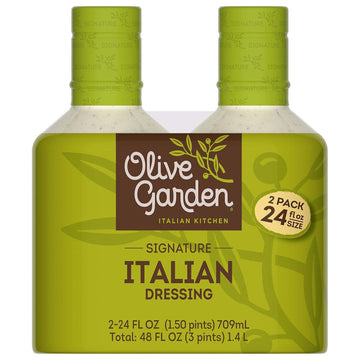 Olive Garden Italian Dressing 2/24 Ounce Bottles, Set Of 2