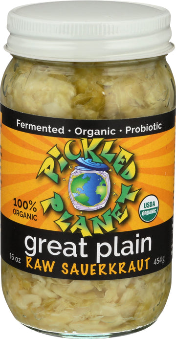 Pickled Planet Organic Raw Sauerkraut, 16 Oz
