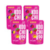 Koochikoo Organic & Sugar Free Lollipops Pouch, Assorted Fruit Flavors, No Sugar Added, Gluten Free & Vegan, 10 CT Lollipops/Pou