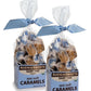 Avenuesweets - Handcrafted Dairy Free Vegan Individually Wrapped Soft Caramels - 2 X 5.2 Oz Boxes - Sea Salt