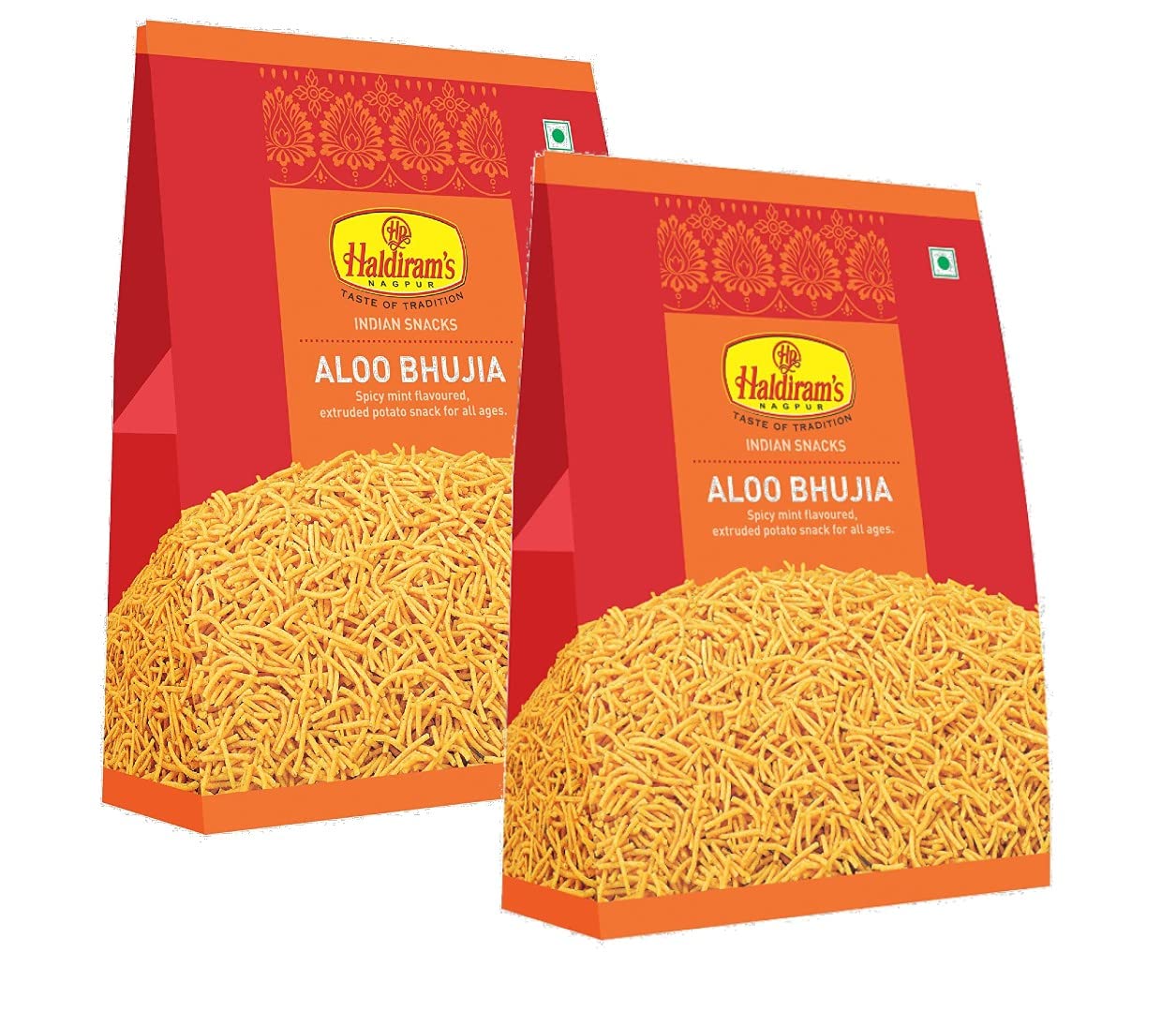 Haldirams Nagpur Aloo Bhujia, 400 G (200 G X Pack Of 2)