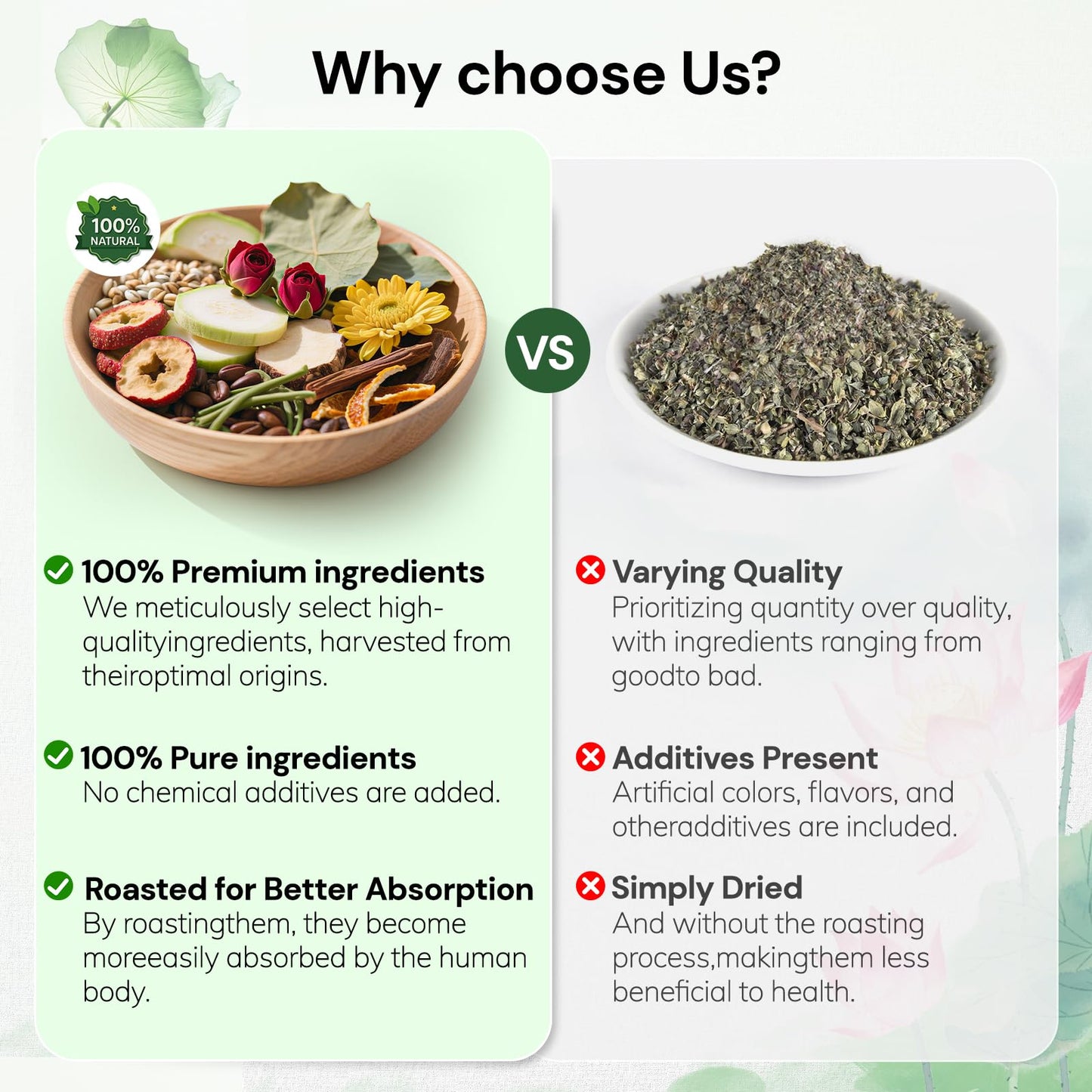 Tiucm Winter Melon Lotus Leaf Tea - 100% Natural Herbal Teabags, 30 Count, Traditional Chinese Formula for Men & Women