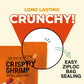 Arawoom - Real Crispy Shrimp Cheek Snack - 100% Real Black Tiger Shrimp - 16 Ounce (Pack Of 1) - Cajun Flavor - Crunchy Treat Fo
