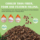 Lofe Buckwheat Hulls - 6 Lbs Pillow Fillings, Stuffing Bulks, 100% Organic Buckwheat Pillow Replacement