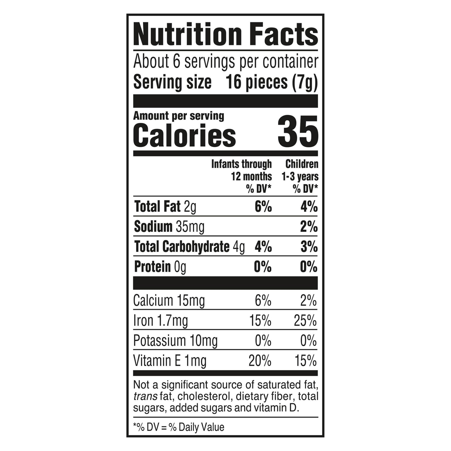 Gerber Snacks For Baby Lil Crunchies, Ranch, 1.48 Ounce (Pack Of 6)
