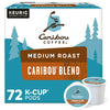 Caribou Coffee Caribou Blend Keurig Single-Serve K-Cup Pod, Medium Roast Coffee, 72 Count