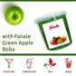 Fanale Green Apple Popping Boba Pearls, Vegan, Non GMO, Gluten Free, Fat Free, Perfect for Bubble Tea, Smoothies, Ice Cream, Des