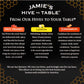 Jamie'S Hive To Table Infused Honey Gift Set - Hot, Lemon, And Cinnamon Flavors, 36 Oz, Pack Of 3 Squeeze Bottles - 100% America