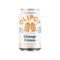 OLIPOP Prebiotic Soda Pop  Orange Cream  A New Kind of Soda Packed with Prebiotics  Fiber  and Botanicals  Gluten Free  Vegan  GMO Free  12oz (12-Cans)