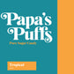 Papa'S Puffs Tropical Flavored Pure Sugar Candy - Individually Wrapped In Resealable Tub - Fat-Free, Gluten-Free, Cholesterol-Fr