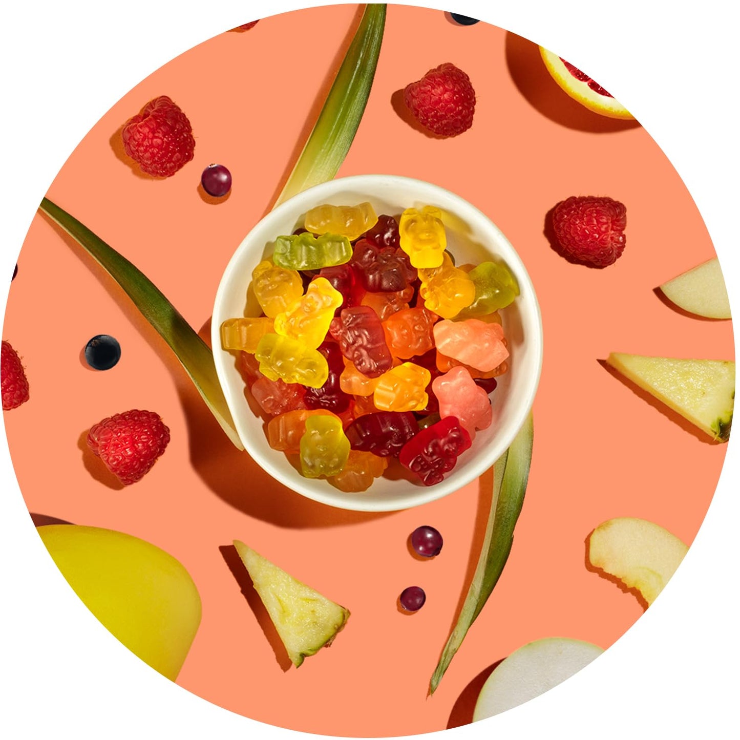 Albanese World'S Best True To Fruit - Exotic Fruits Gummies, 5Oz Bag Of Candy (Pack Of 12), Individually Wrapped Soft & Chewy Ca