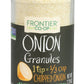 Frontier Natural Products Onion, White Granules, 2.29-Ounce