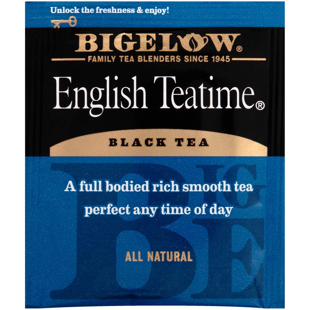 Bigelow Tea English Teatime Black Tea - 28 Count Box, Full Caffeine, Antioxidant-Rich, Bold Flavor