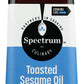 Spectrum Sesame Oil, Toasted, Unrefined, 16 oz