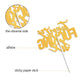 Twenty Six Gold Glitter Cake Toppers 26 Years Old 26Th Birthday Anniversary Party Decorations Supplies