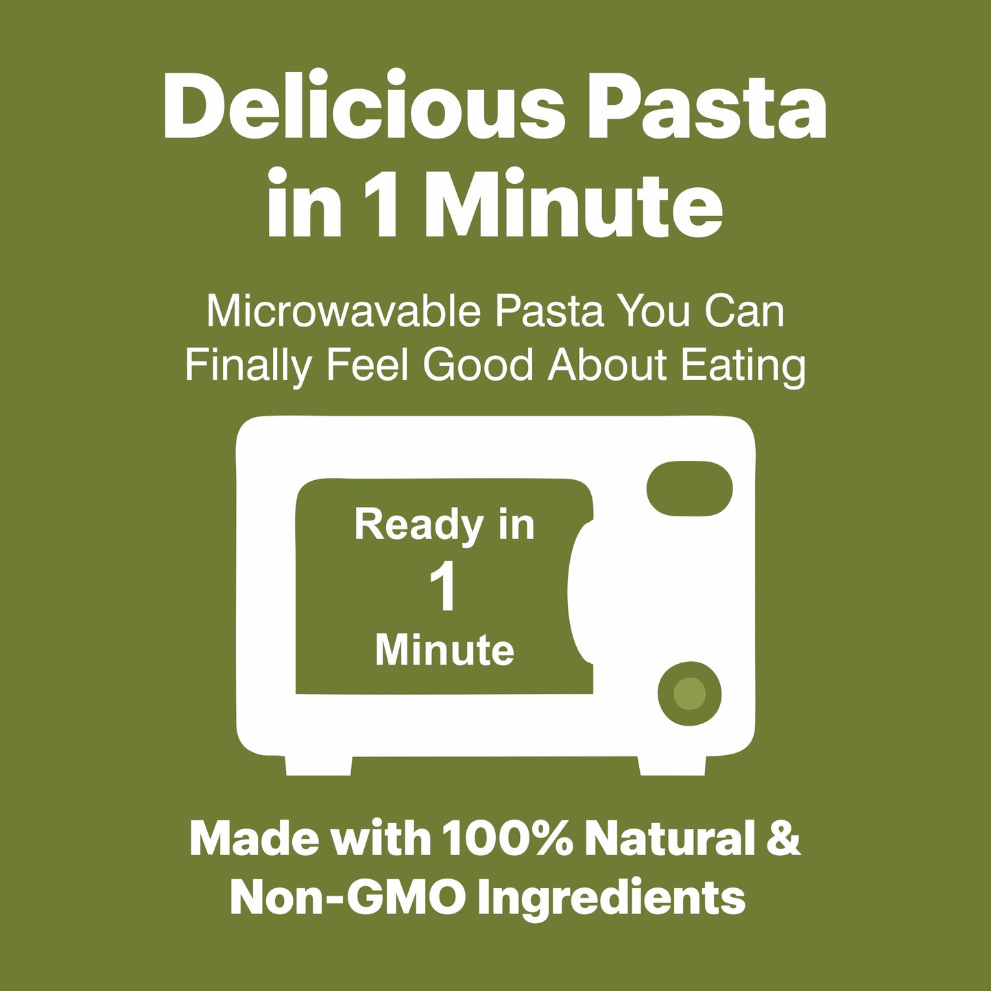 Pasta Zing Tomato & Basil Pasta, Authentic Italian Al-Dente Texture, Ready in 1 Minute, Made with Durum Wheat, 14g Protein 8.6g