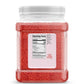 Unpretentious Red Sprinkles (4 Cups) Jimmies, Decorative Dessert Topping, Festive & Fun