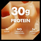 Oikos Protein Shake  Salted Caramel  30g High Protein Drinks  Shelf Stable  Ready to Drink  5g Prebiotic Fiber  12 fl oz Bottle  4 Count