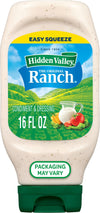 Hidden Valley Original Ranch Salad Dressing & Topping, Gluten Free - 16 Ounce Bottle (Package May Vary)