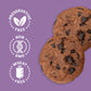 Schar Double Chocolate Soft Cookie 6-Pack - Decadent Chocolate Bliss in Every Bite - Indulgent Treat for Chocolate Lovers - Heav