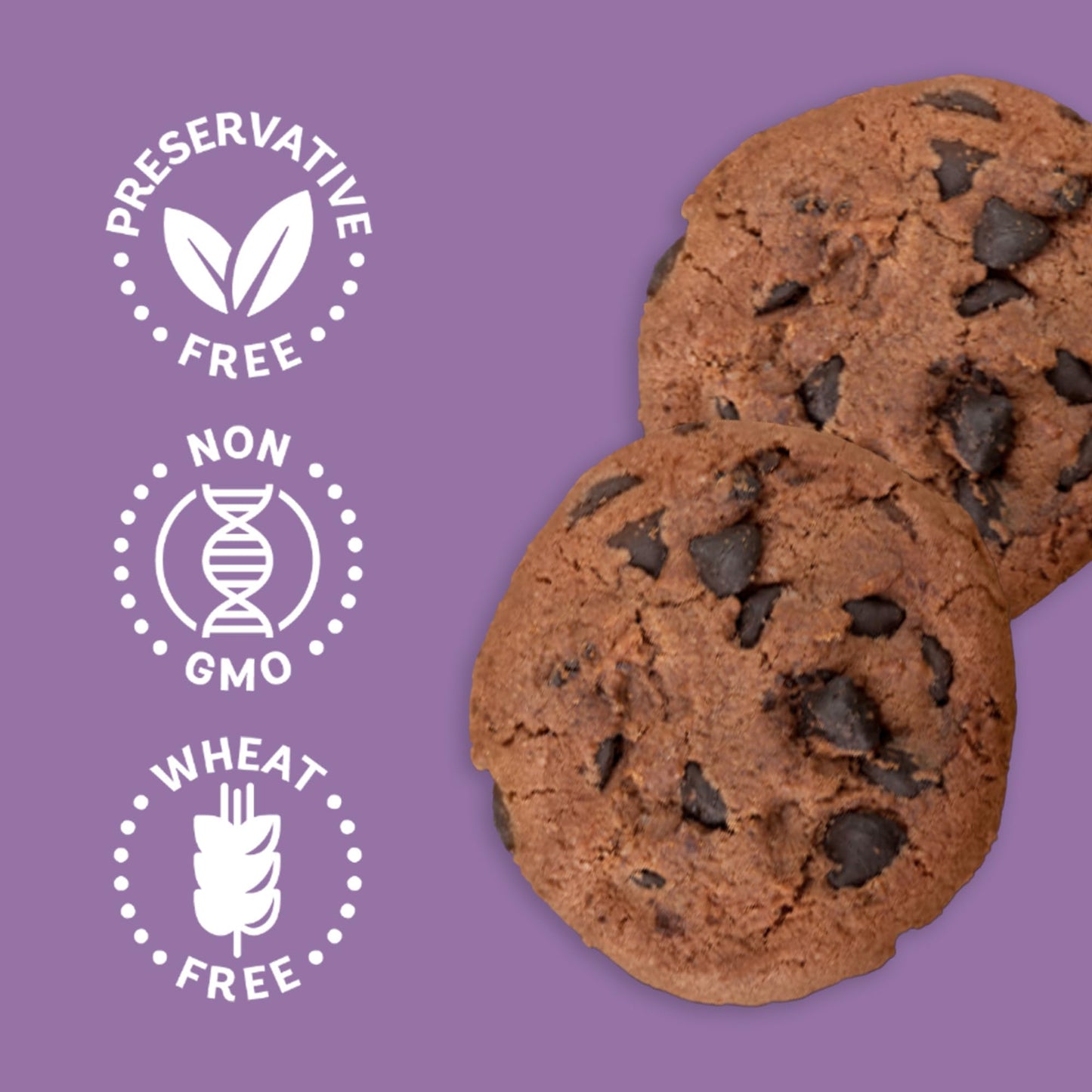 Schar Double Chocolate Soft Cookie 6-Pack - Decadent Chocolate Bliss in Every Bite - Indulgent Treat for Chocolate Lovers - Heav
