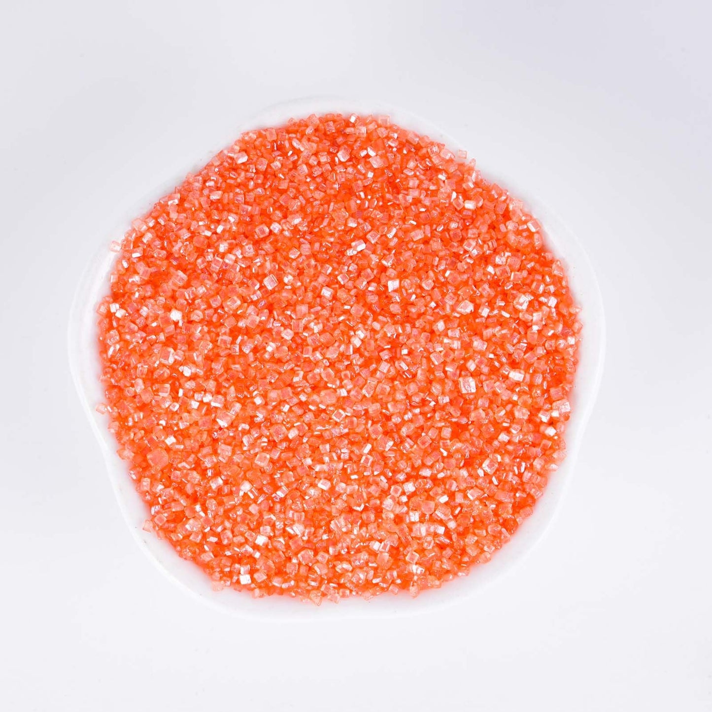 Kasvan Orange Sanding Sugar Sprinkles - Edible Sugar Crystals, Baking Cake Decorations, Ice Cream Toppings Cupcake Decorating, W
