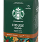 Starbucks House Blend Medium Roast Ground Coffee 12 ounce Bags (Pack of 3)