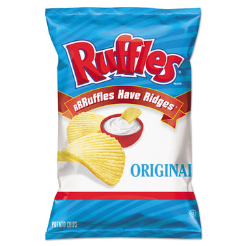 Ruffles Original Potato Chips, 1.5 Ounce (Pack Of 64)