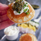 Kaluga Hybrid Caviar Premium Grade A Sturgeon Roe 2Oz Tin Mother Of Pearl Spoon Included