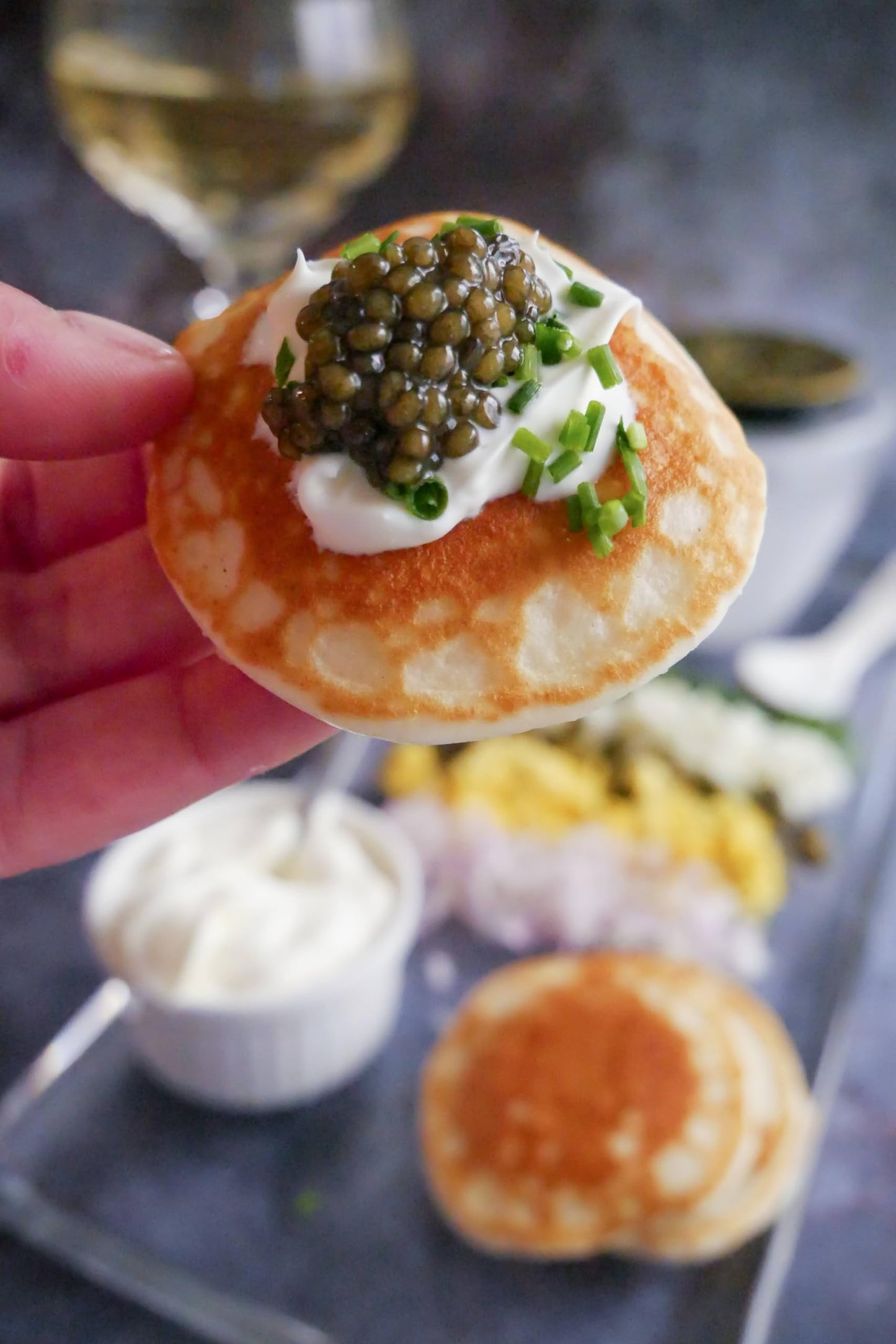 Kaluga Hybrid Caviar Premium Grade A Sturgeon Roe 2Oz Tin Mother Of Pearl Spoon Included