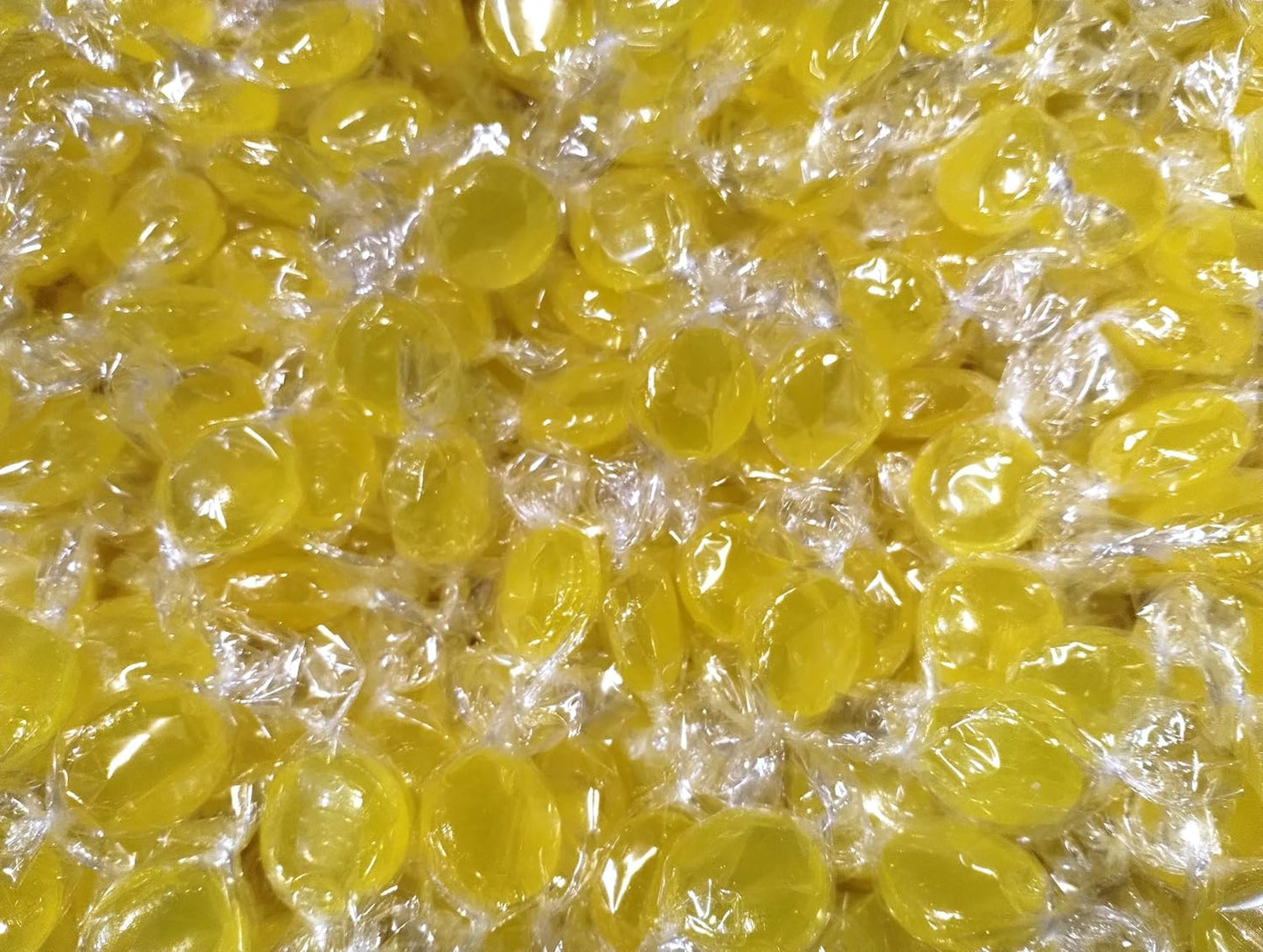 Sugar Free Lemon Drops Hard Candy-Keto Friendly-1.5 Lbs Lemon Fresh Flavored Individually Wrapped-Ideal Diabetic Candy, Gluten F