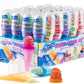 Ice Cream Cone Shaped Candy Dippers 24-Pack - Candy Pop With Flavored Candy Powder Cones In Assorted Colors (Kosher, Net Wt 13.55 Oz, 384G)