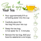 TOG999 Holy Basil Leaf Tea Bags, 100% Natural Herbal Tea, Vegan, 120 Bags