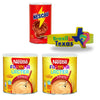 Farinha L  ctea Brasileira Nestl   360g | Pack 2x360g + Achocolatado Brasileiro Nestl   Nescau 370g | Brazilian Chocolate Powder