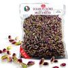 Sicilian Roasted Pistachios No Shell, Whole Shelled Pistachios Unsalted, 8.8 Oz (250 Gr), Natural Purple Color, Pistachio Nuts F