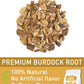 Olvvla Premium Burdock Root Tea - 60 Count - 100% Pure Herbal Tea Bags - Caffeine-Free - Digestive Support
