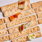 Rustic Bakery Sourdough Flatbread Crackers - Olive Oil & Sel Gris - 24 Oz Pack - Artisan Snack for Cheese Platters