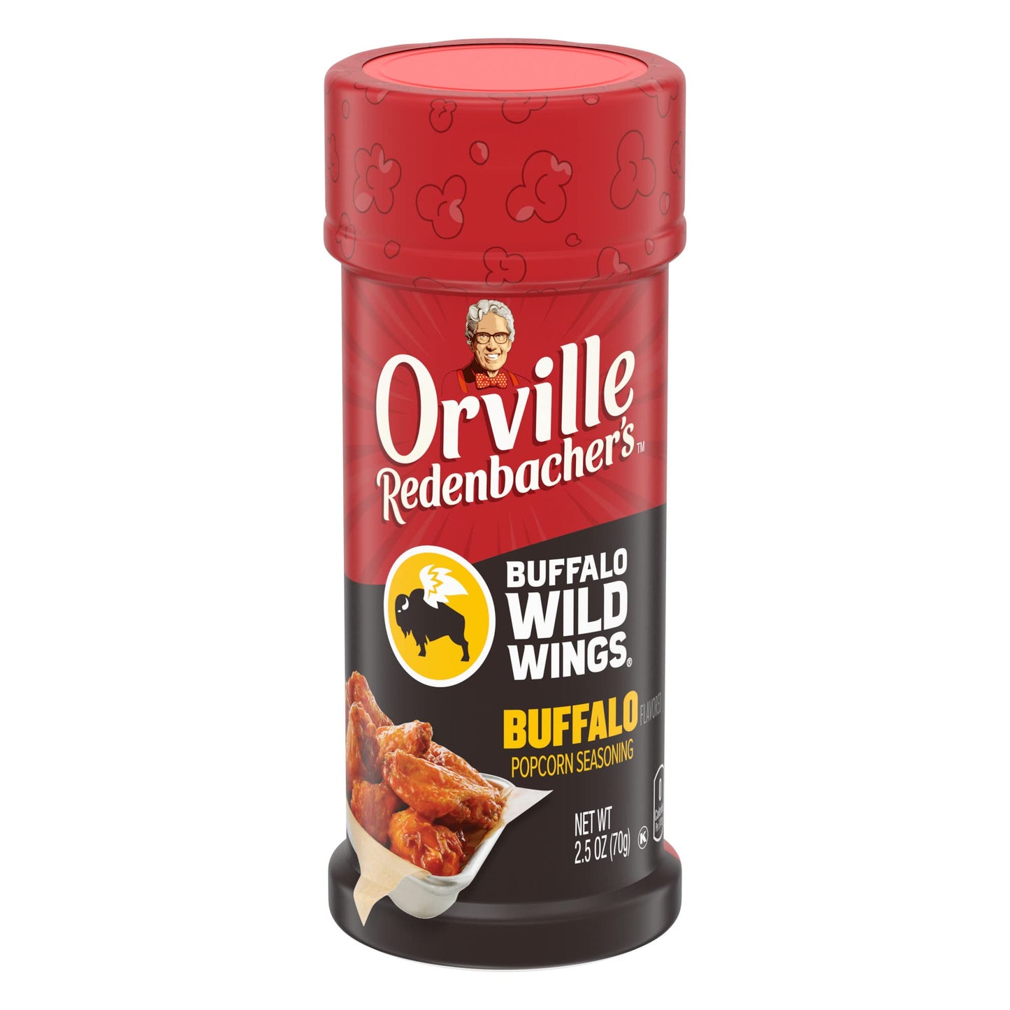 Orville Redenbachers Popcorn Seasoning, Buffalo Flavor, 2.5 oz, Pack of 1