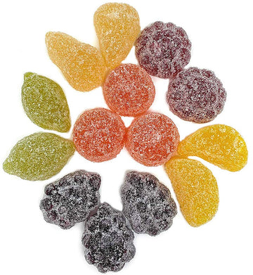SweetGourmet English Fruit Pastilles | No Artificial Colors & Flavors | 2 Pounds