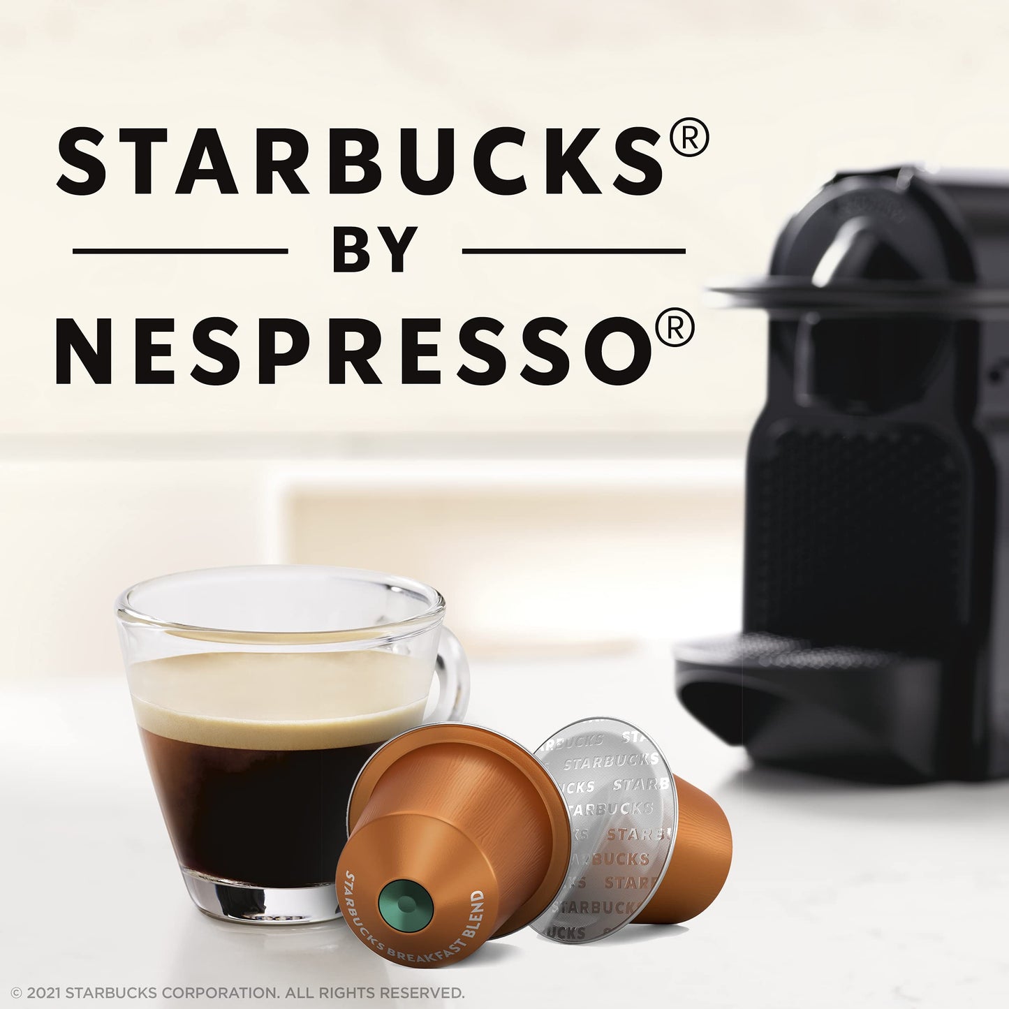 Starbucks Original Line Espresso Pods, Medium Roast, 50-count, Model 77S1576