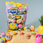 Spongebob Squarepants Gummy Candy Krabby Patty 14 Count Prefilled Plastic Easter Eggs Hunt Mix, 4.44 Ounce, For Kids Girls Boys