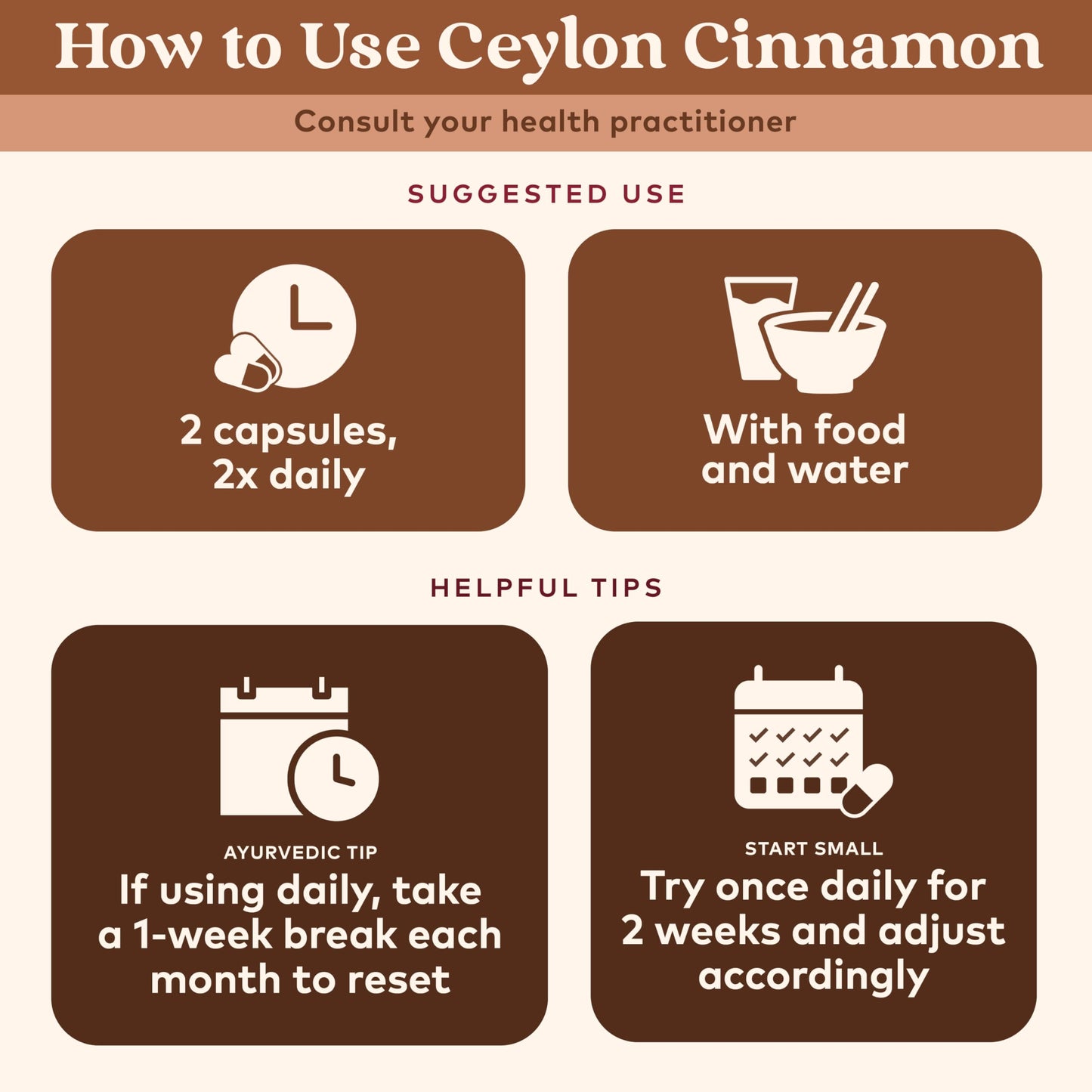 ORGANIC INDIA Ceylon Cinnamon compact pieces - Organic, Vegan, Gluten-Free, 60 Count - Model 0850021635367