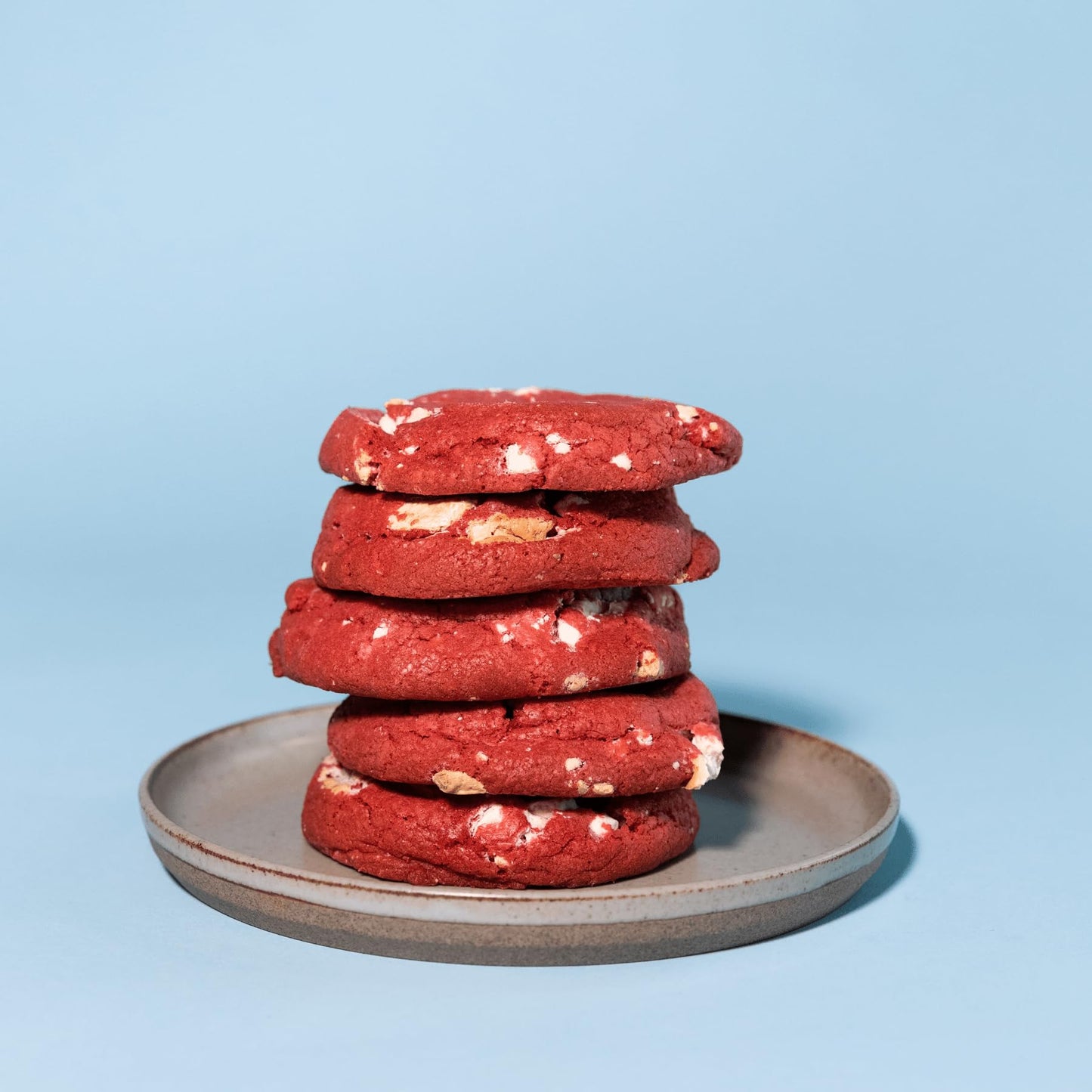 THE CRAVORY Red Velvet Cookies - Gourmet Dessert, 12 Individually Wrapped, 2 oz. Each