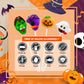 32 PK Halloween Candy Sucker Lollipops Individually Wrapped  Spooky Candies Lollipops  Green Monster  Pumpkin and Broomstick Shaped Lollipop Suckers Candy - Trick or Treat - Halloween Goody Bag Fillers