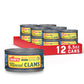 Snow'S Wild Caught Minced Clams Canned, 6.5 Oz Can (Pack Of 12) - 5G Protein Per Serving - Gluten Free, Keto Friendly, 99% Fat F